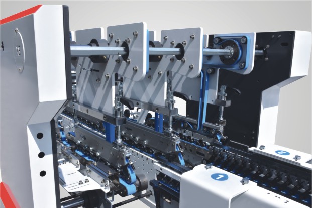XS-900 1200 Верхній драйвер пояса високошвидкісна папка Gluer Machine