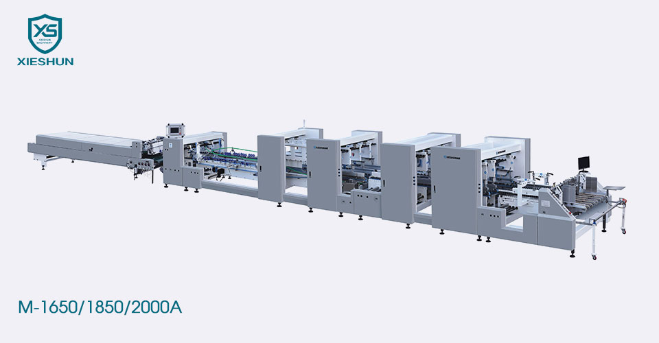 Пряма лінія автоматична важка гофрована папка gluer